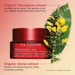 New 🤩 Clarins Super Restorative Day Cream - All Skin Types 👏 -Skincare Shop 3666057064494 alt2