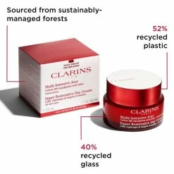 New 🤩 Clarins Super Restorative Day Cream - All Skin Types 👏 -Skincare Shop 3666057064494 alt4